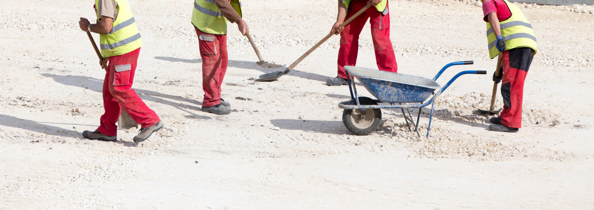 construction worker at building site